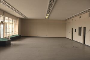 West end of main showroom area.