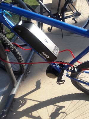 EBike One Battery and motor